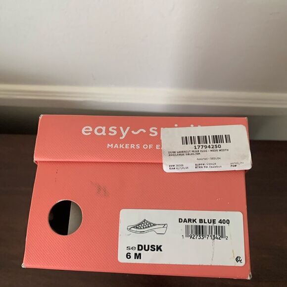 Easy Spirit soft leather upper & lining lightweight dusk clog cushioned size 6 - Picture 8 of 9